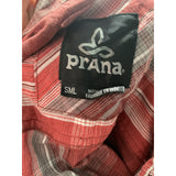 Prana Multicolor Men's Short Sleeve Button-Up Shirt