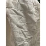 A&F White Linen Button-Up Top, Size M