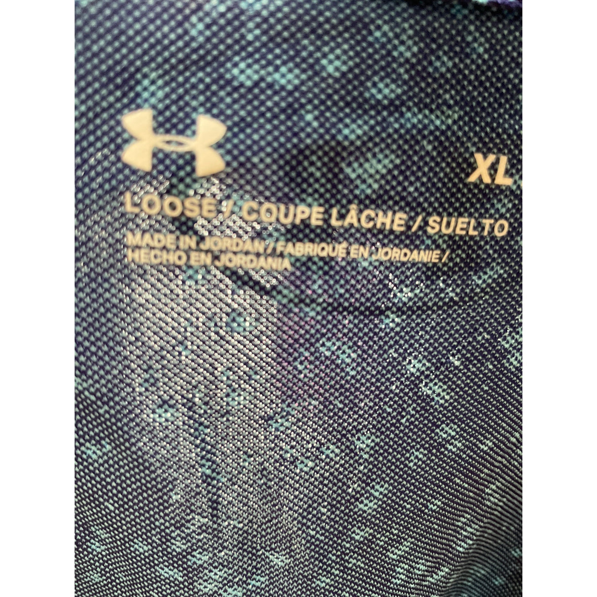 Under Armour Blue XL Women's Activewear Top