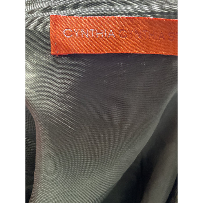 CYNTHIA STEFFE Orange Wool Mini Skirt Size 8