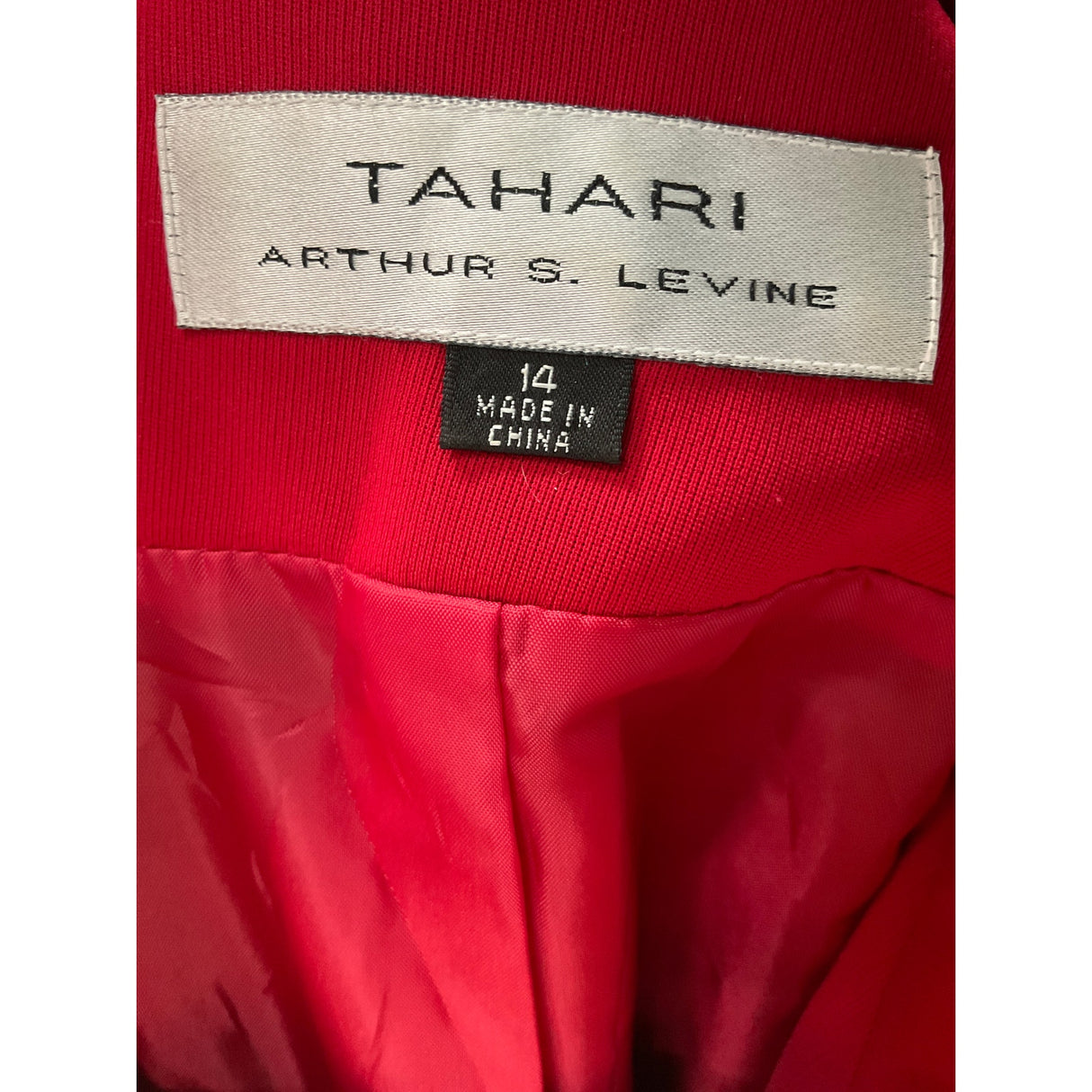 Tahari Red Blazer - Women's Size 14