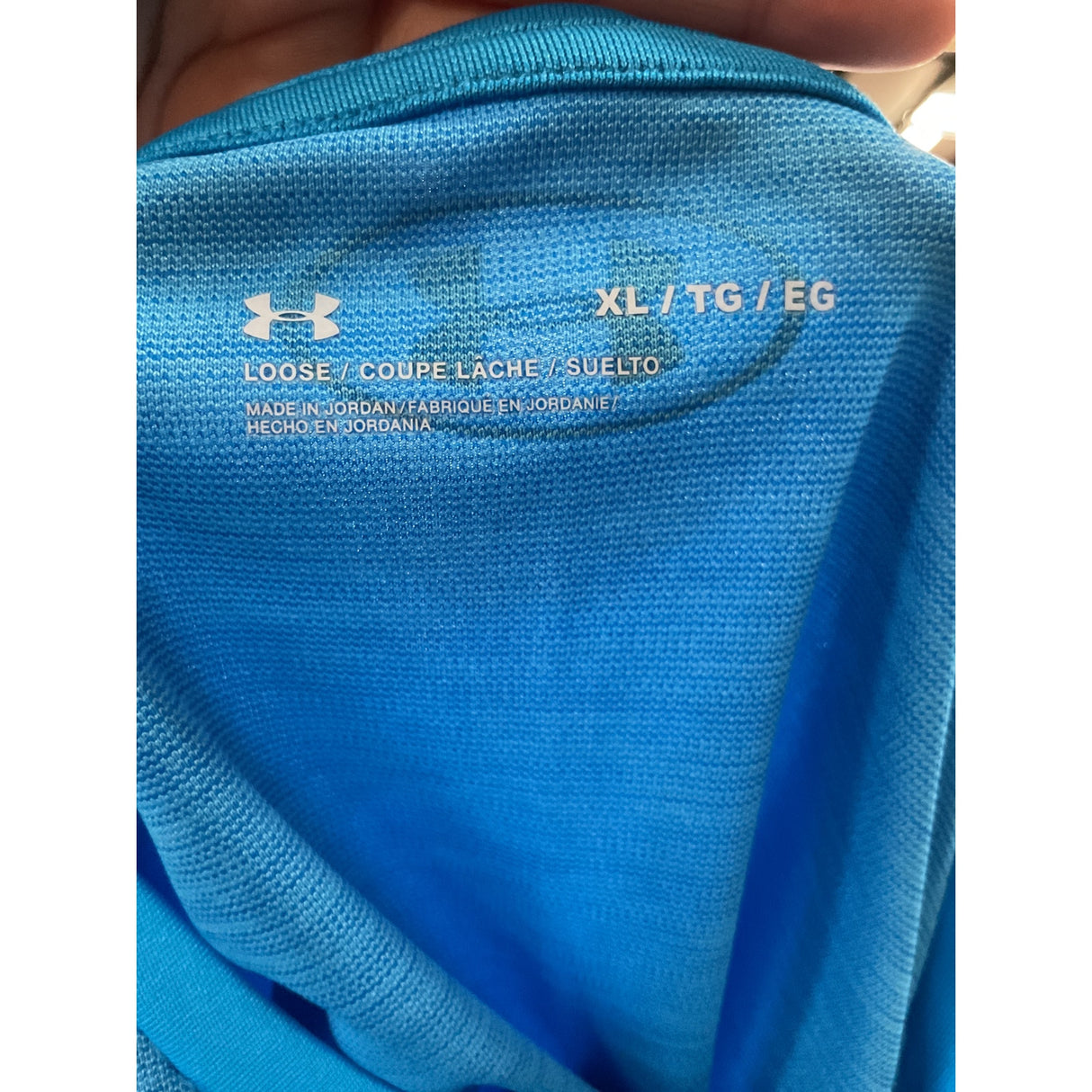 Under Armour Blue XL Activewear Top