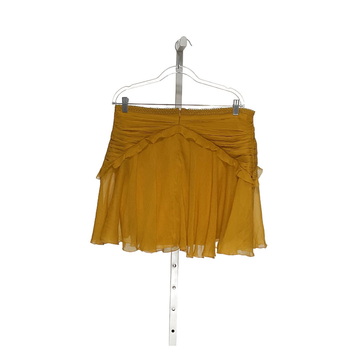 ASOS Yellow Mini Skirt - Women's Size 12