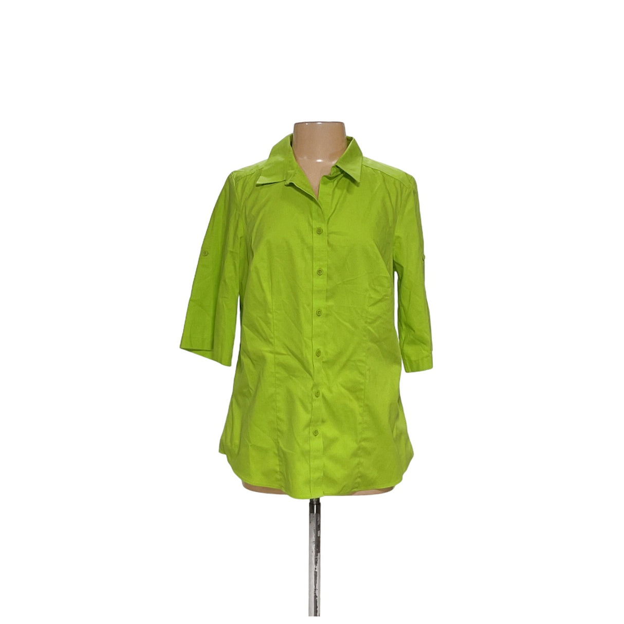 Coldwater Creek Green Button-Up Top XL