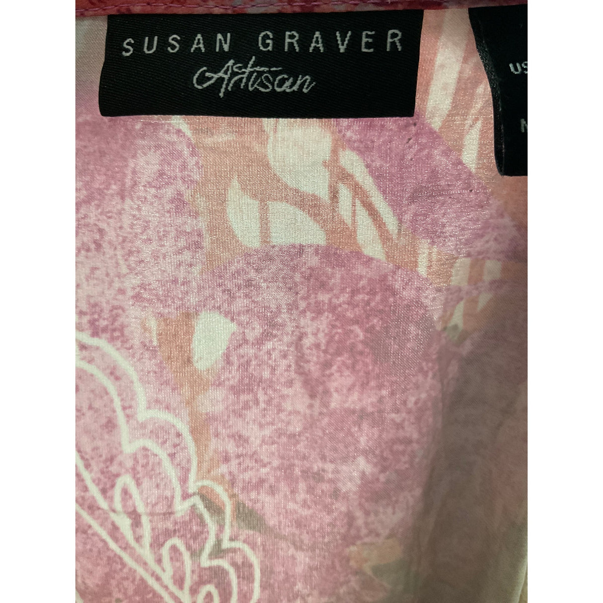 Susan Graver Multicolor Blouse XL