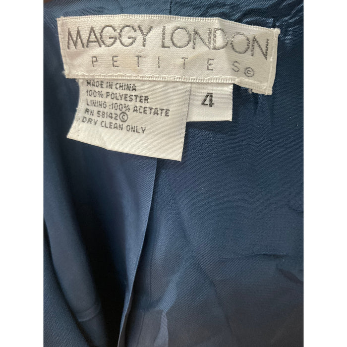 Maggy London Blue Blazer - Women's size 4