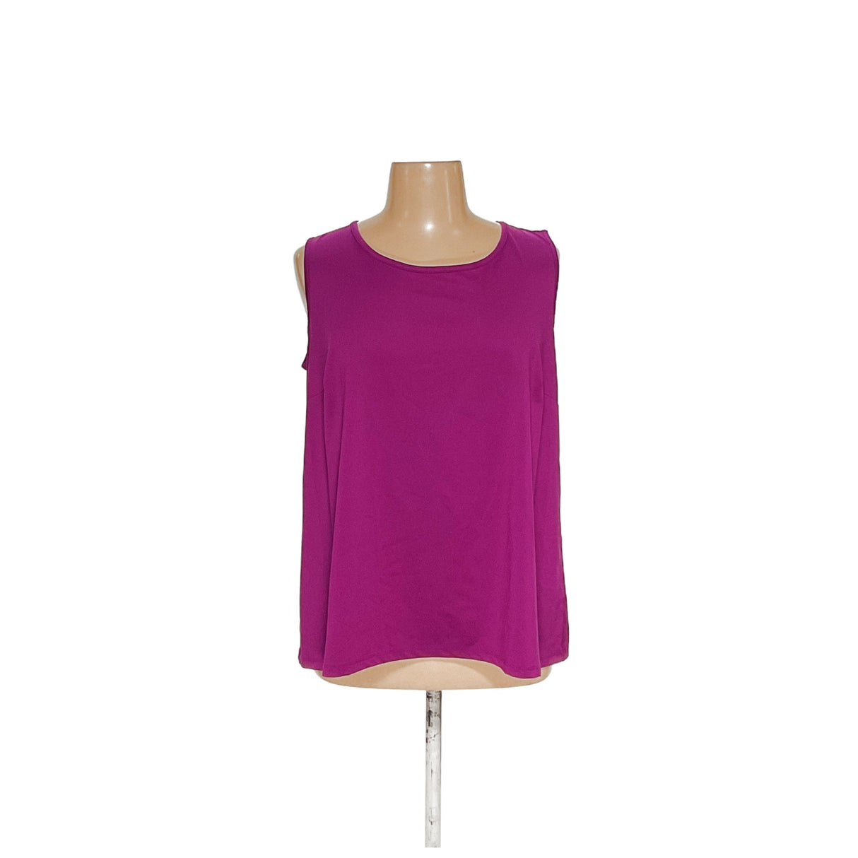 Catherines Purple Crepe Polyester Blouse