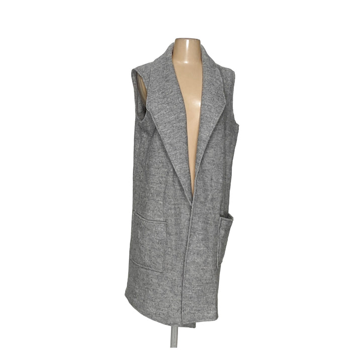 Tahari Gray Wool Vest - Women's M