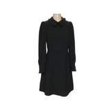 J. Crew Black A-Line Midi Dress - Size 0