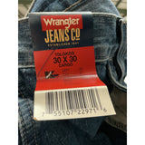 Wrangler Blue Straight Jeans - Size 30/30