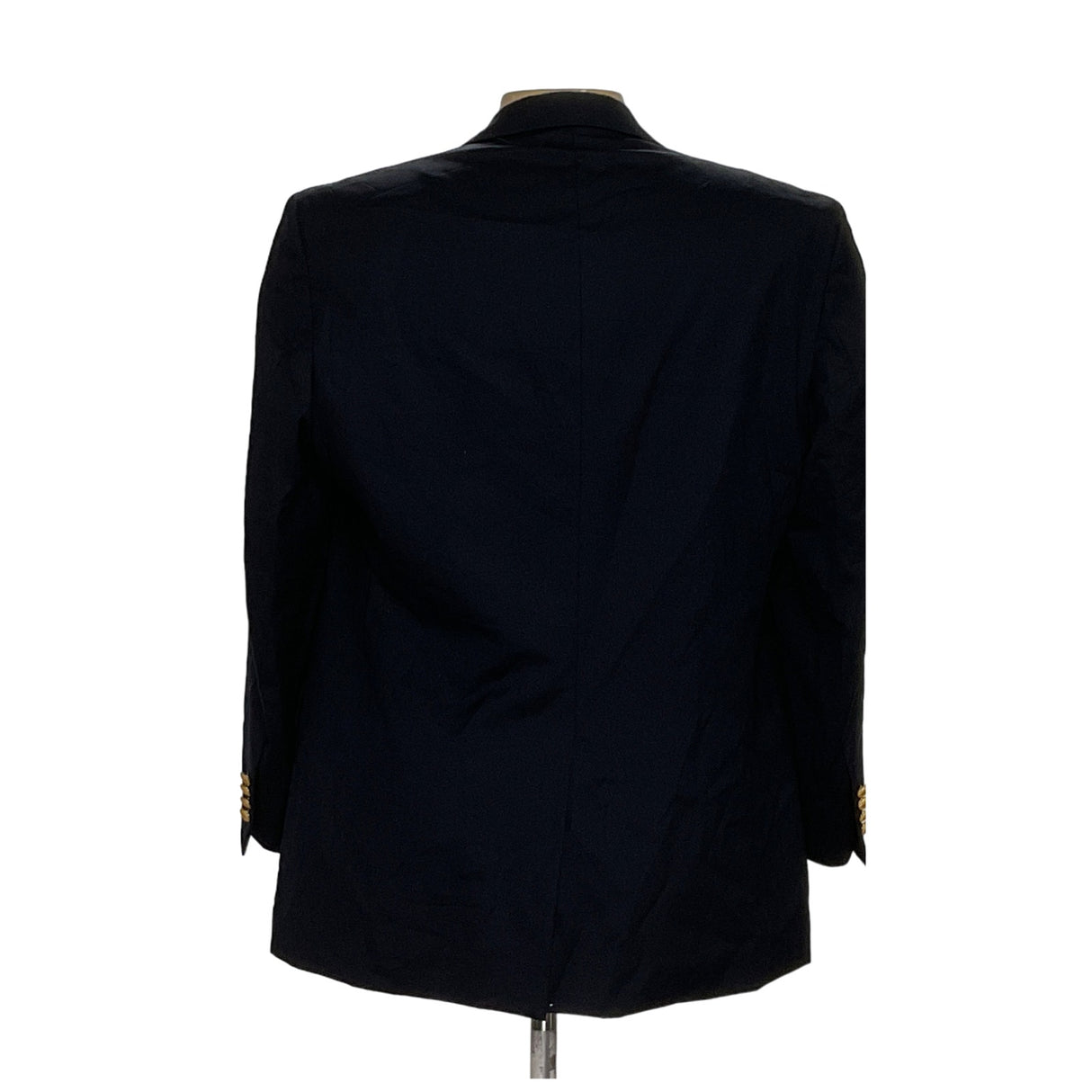 Brooks Brothers Men's Black Wool Blazer, Size 44