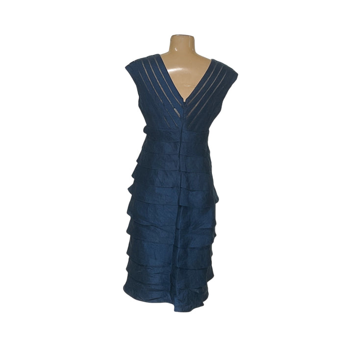 Adrianna Papell Blue Shift Dress - Size 8