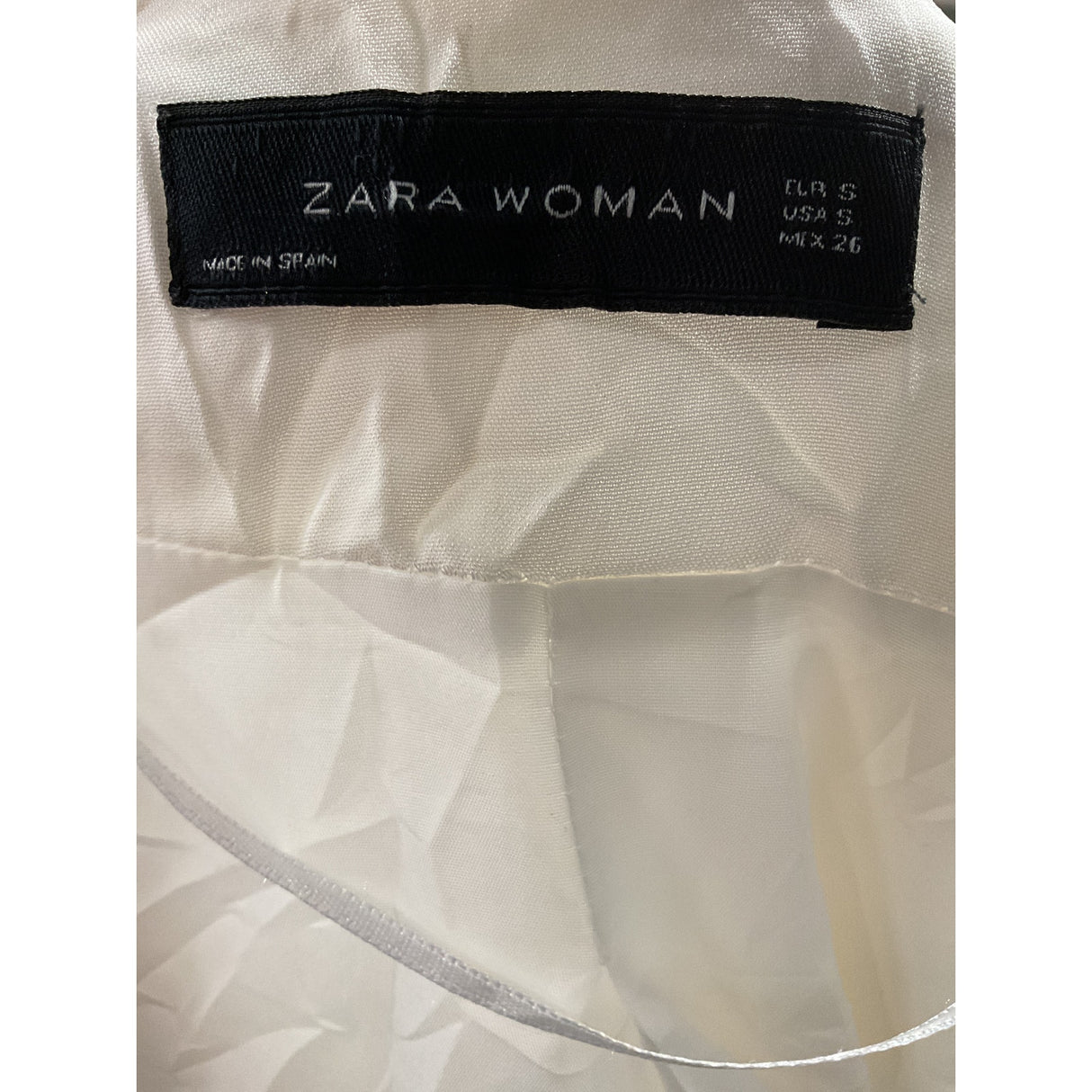 ZARA White Women's Blazer - Size S