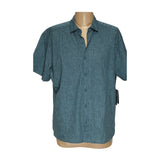 Kuhl Blue Short Sleeve 2XL Men's Button-Up