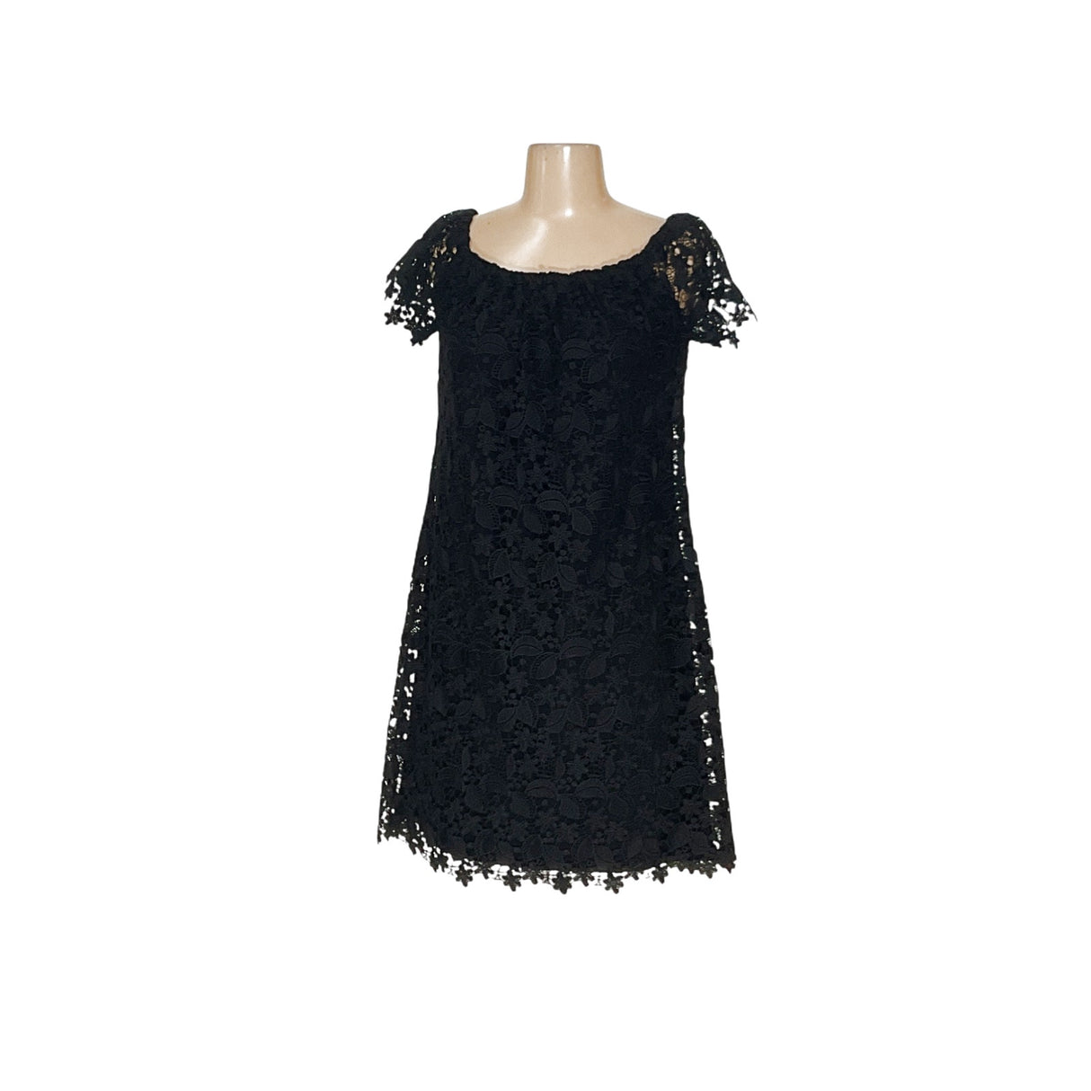 New LRL Black Shift Dress, Size 0