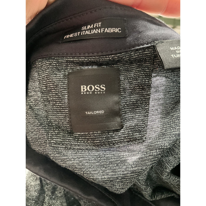 HUGO BOSS Men's Black Polo