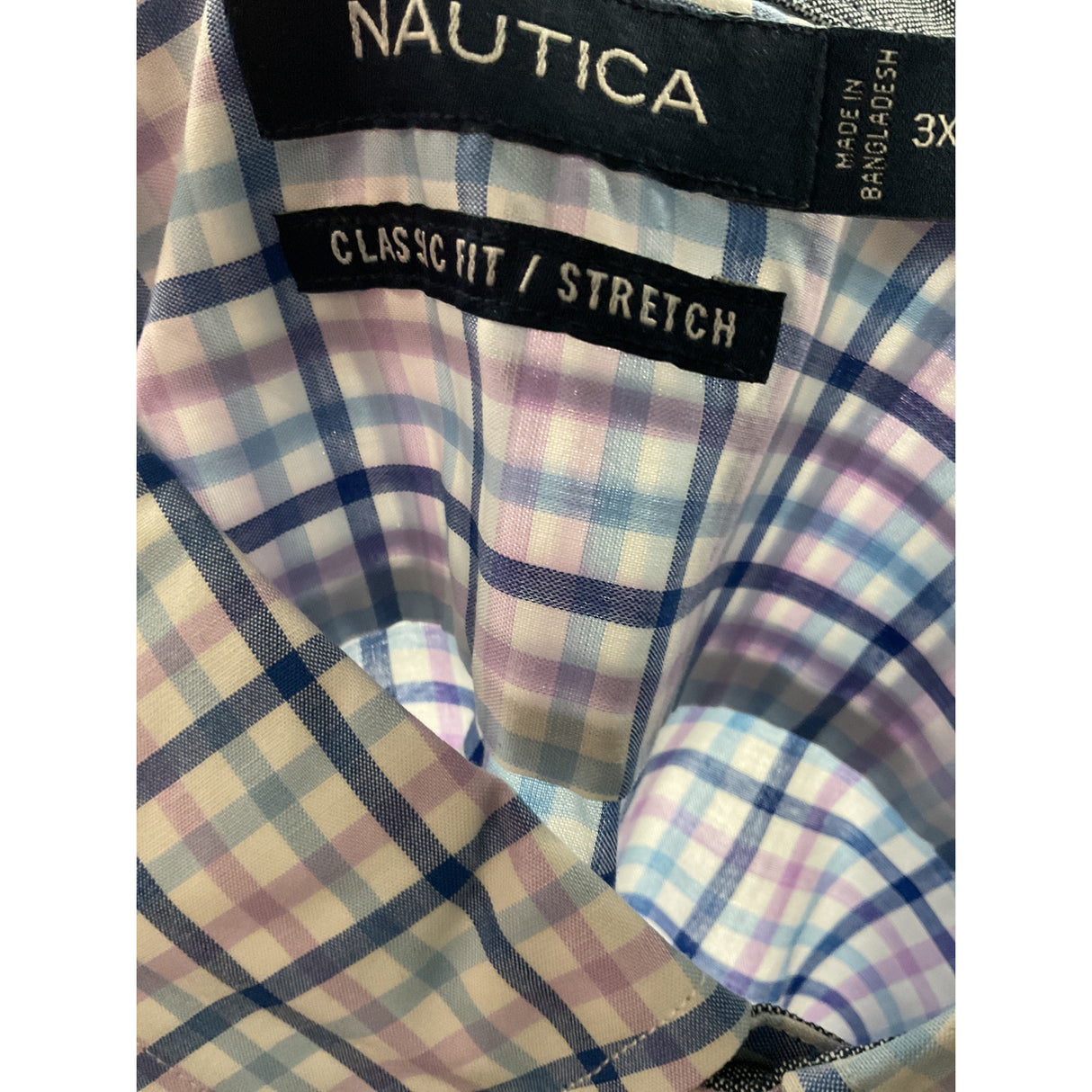 Nautica Men's Multicolor Casual Button-Down Shirt XL