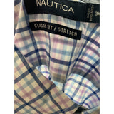 Nautica Men's Multicolor Casual Button-Down Shirt XL