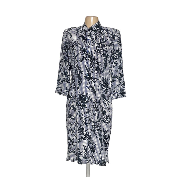 Maggy London Silk Shirt Dress, Size 8