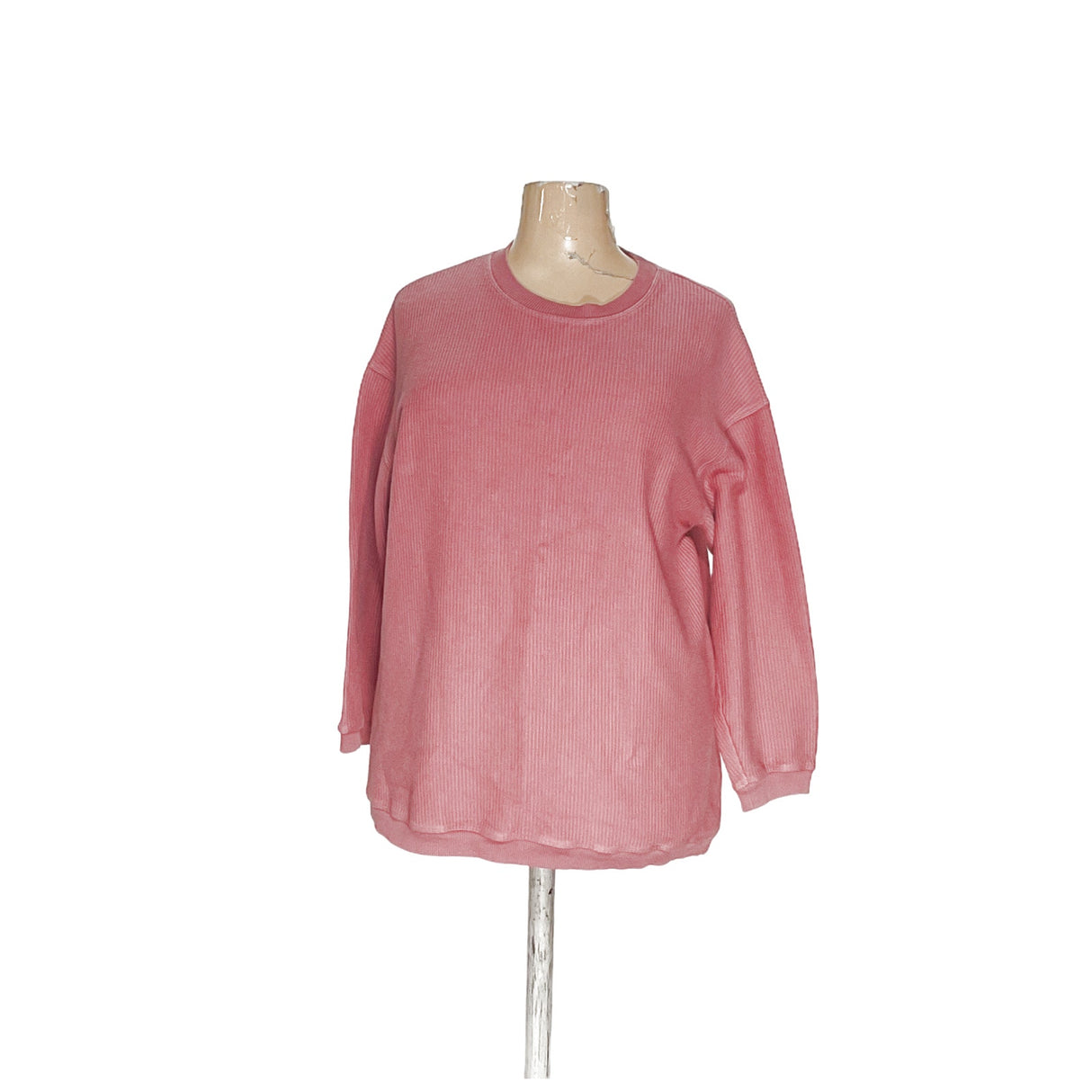 Aerie Pink Cotton Knit Sweater