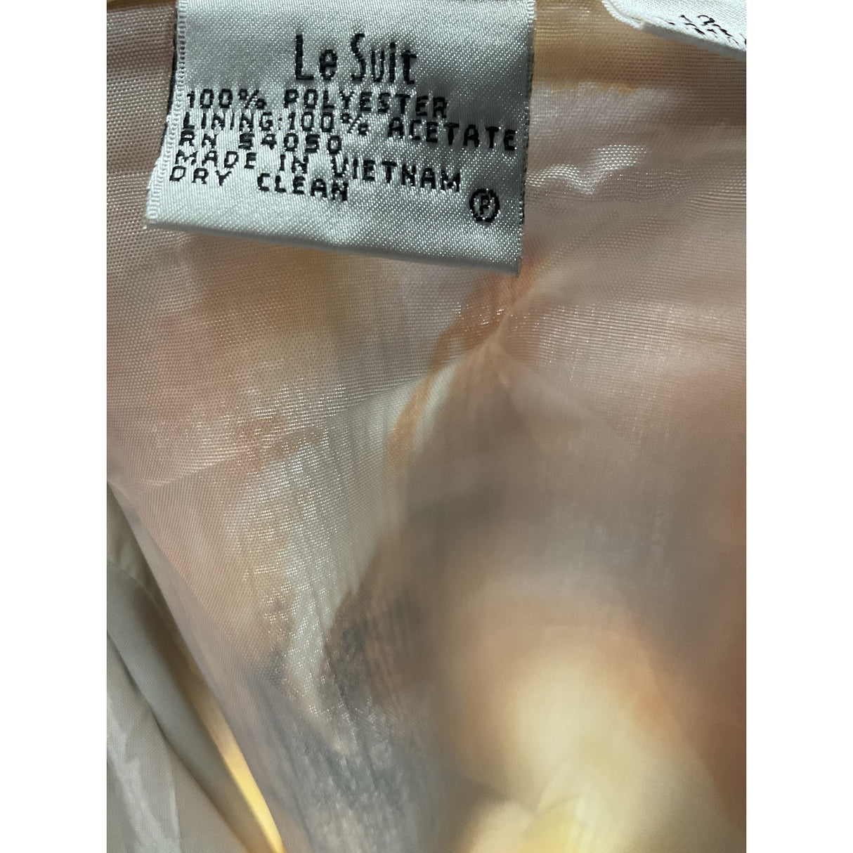 Le Suit Yellow A-Line Skirt