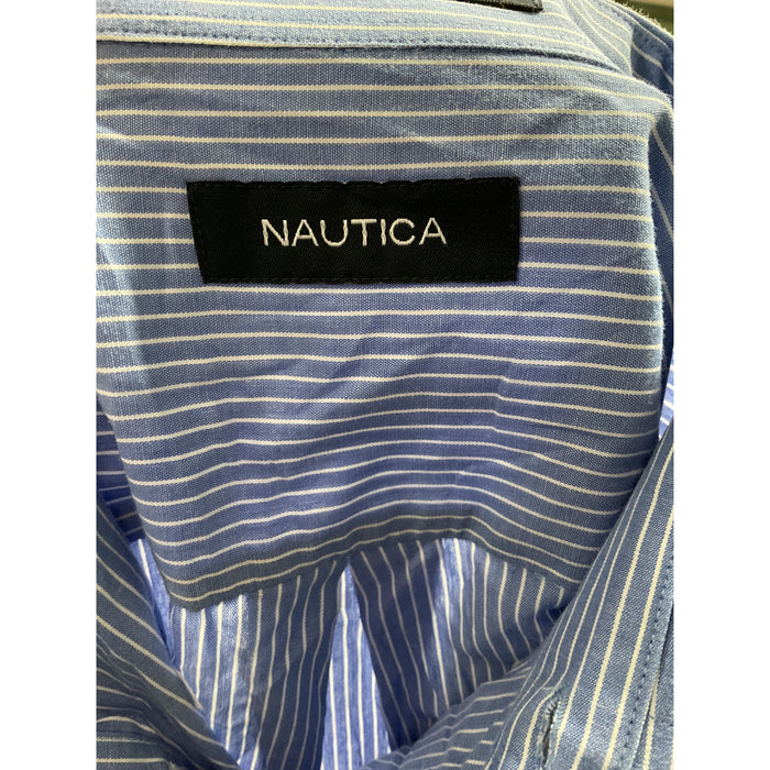 Nautica Blue Men's Button-Up Shirt