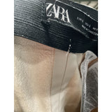 ZARA Cream Ankle Pants