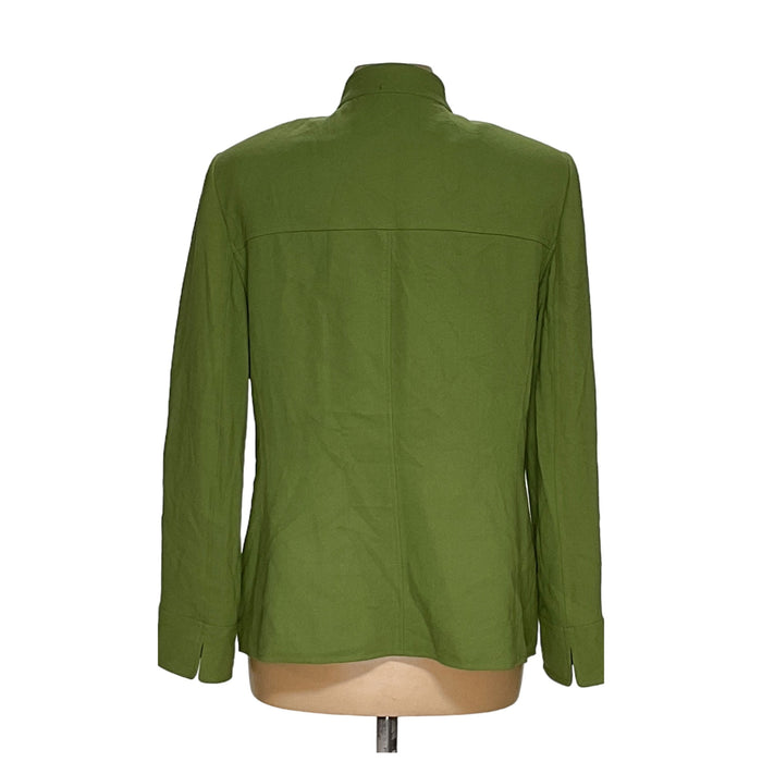 Tahari Green Basic Jacket - Size 14