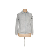 Columbia Gray Full Zip Fleece Sweater