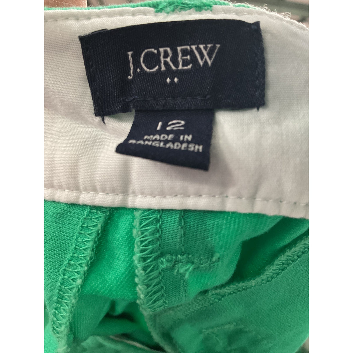 J. CREW Green Sailor Shorts - Women's Size 12