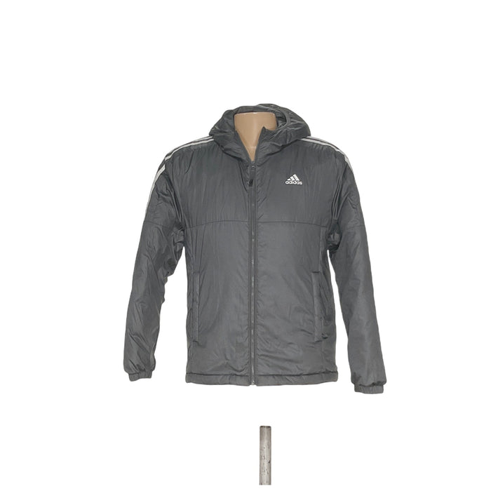 Men's adidas Puffer Jacket - Gray - Size M