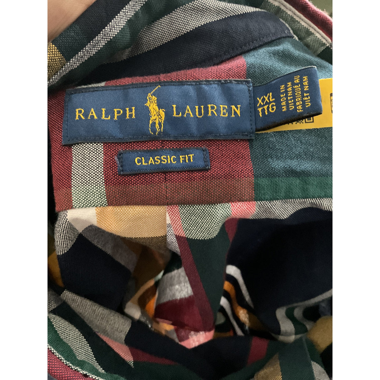 Ralph Lauren Plaid Dress Shirt - 2XL