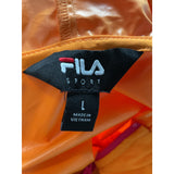 FILA Multicolor Windbreaker Jacket - Women's Size L