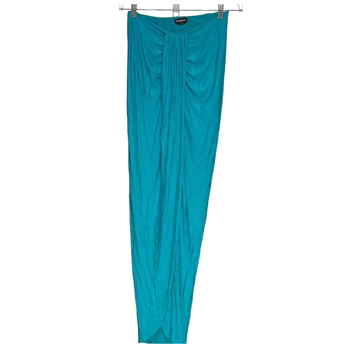 BEBE blue A-Line PM skirt - 42in long