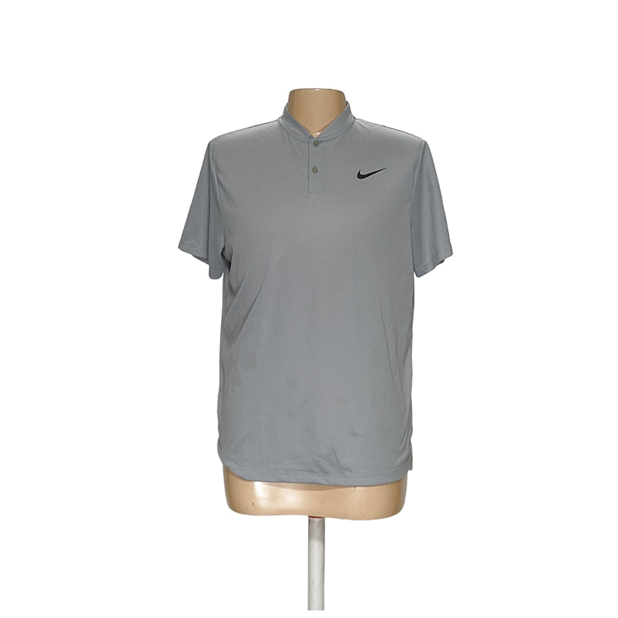 Men's NIKE GOLF Gray Polyester XL T-Shirt