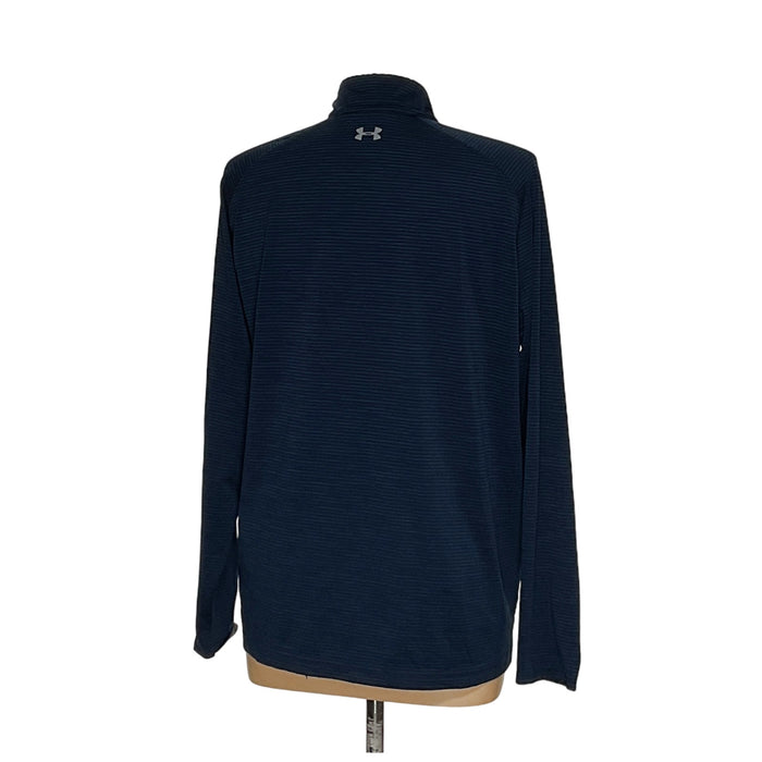 Under Armour Blue Henley Sweatshirt XL Men