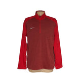 Men's Nike XL Red Henley Sweatshirt