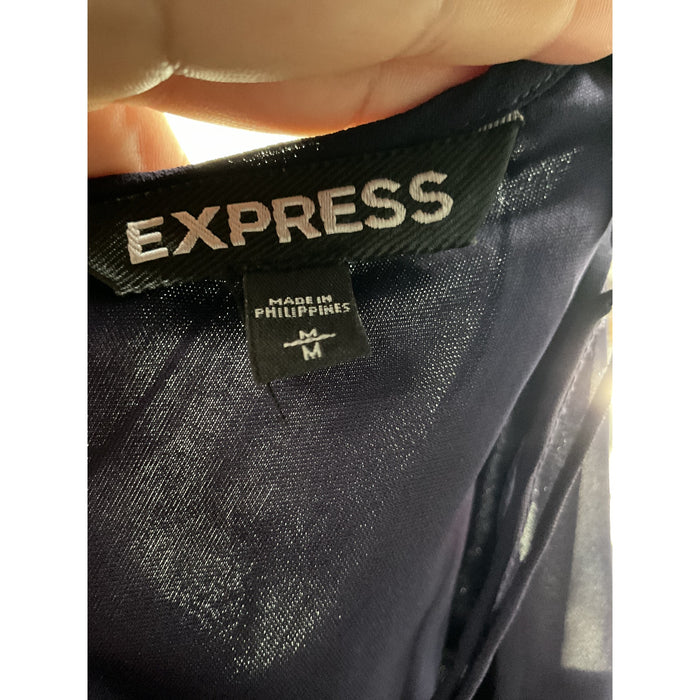 Express Purple Shift Dress - M