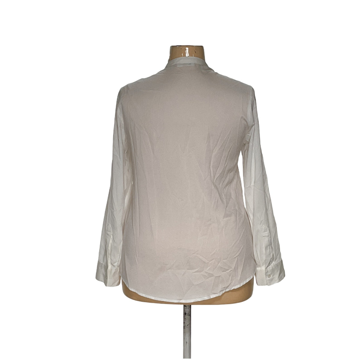 Calvin Klein White XL Women's Button-Up Top