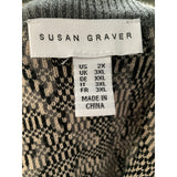 Multicolor Susan Graver Cardigan