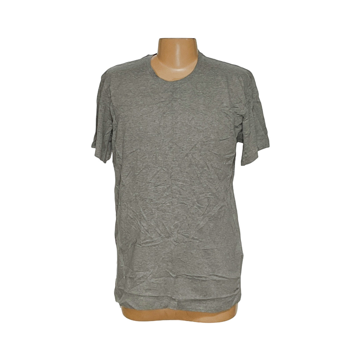 Calvin Klein Men's Cotton Gray T-Shirt - Size L