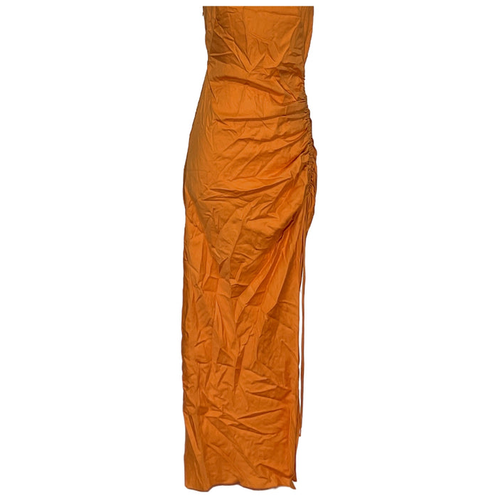 ZARA Orange Bodycon Dress - Size XS