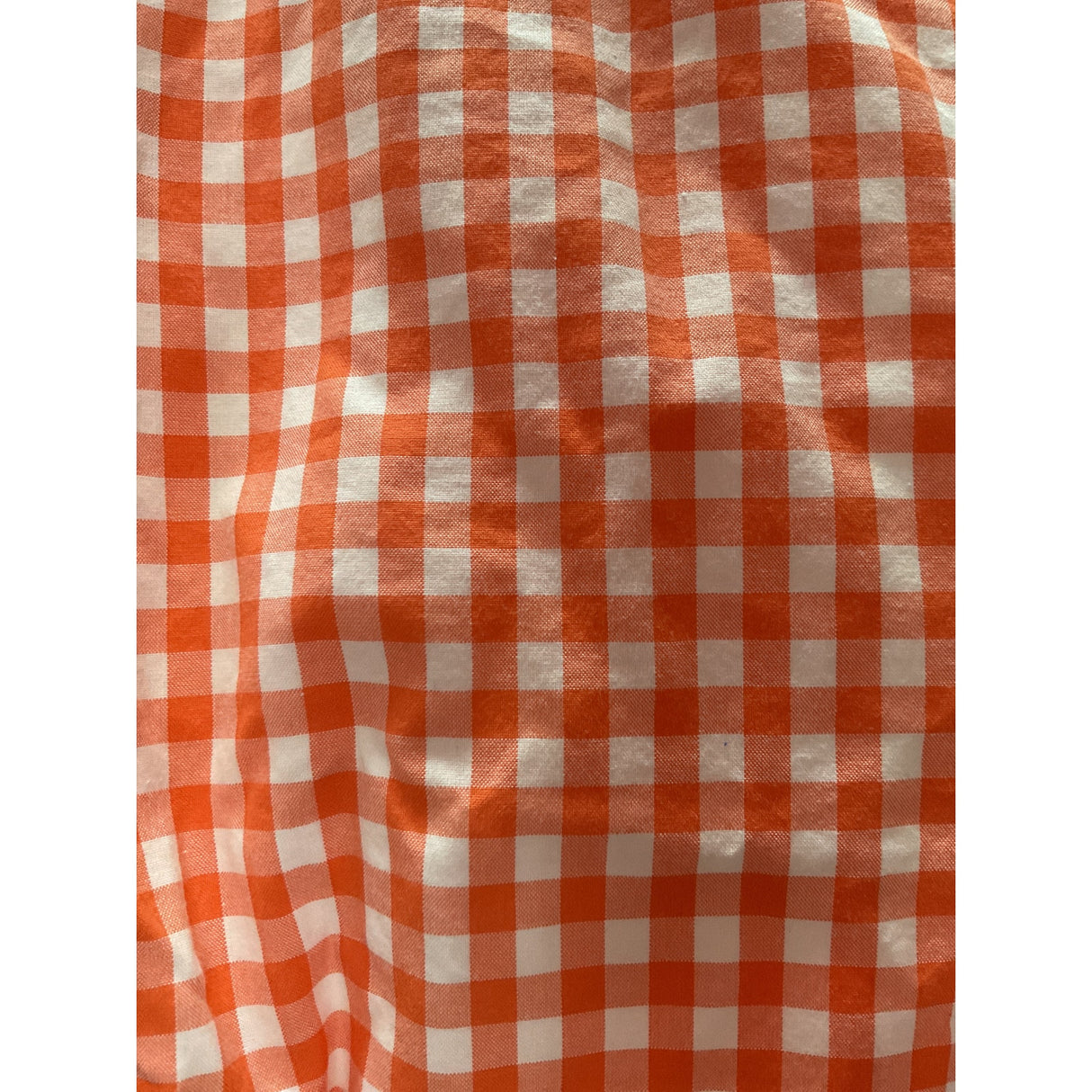 Polo Ralph Lauren Men's Orange Gingham Bermuda Shorts