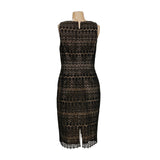 Lauren Ralph Lauren Black Lace Sheath Dress