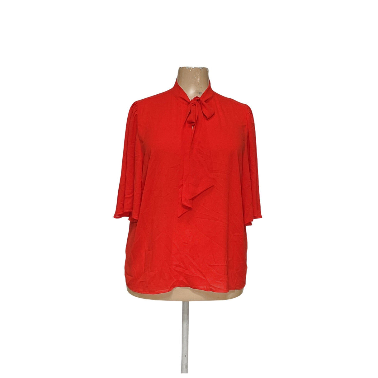 ELOQUII Plus Size Orange Blouse