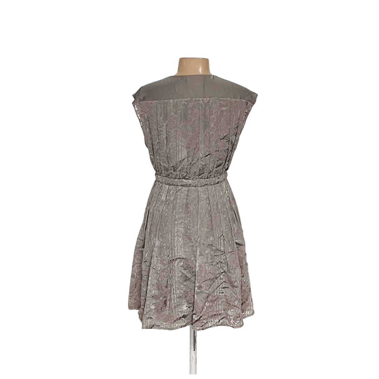 Jessica Simpson Gray Wrap Midi Dress - M