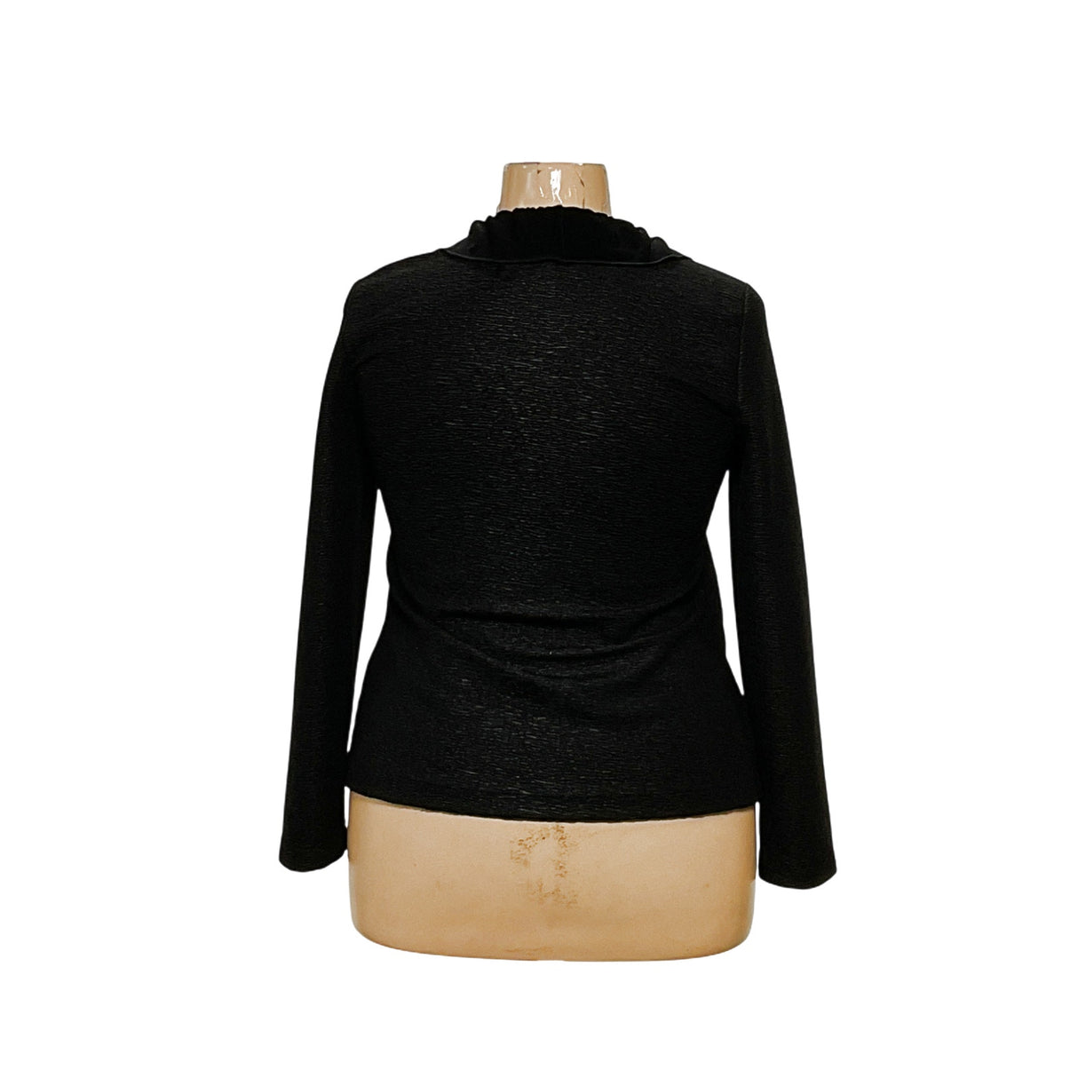 Chico's Plus Size Black Blouse