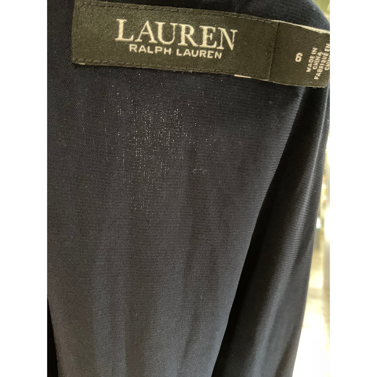 Lauren Ralph Lauren Blue Wrap Dress