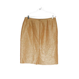 Kasper Beige A-Line Skirt, Size 16