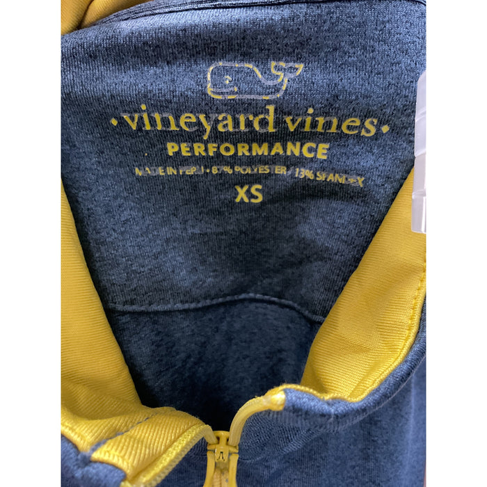 Vineyard Vines Blue Henley Sweater